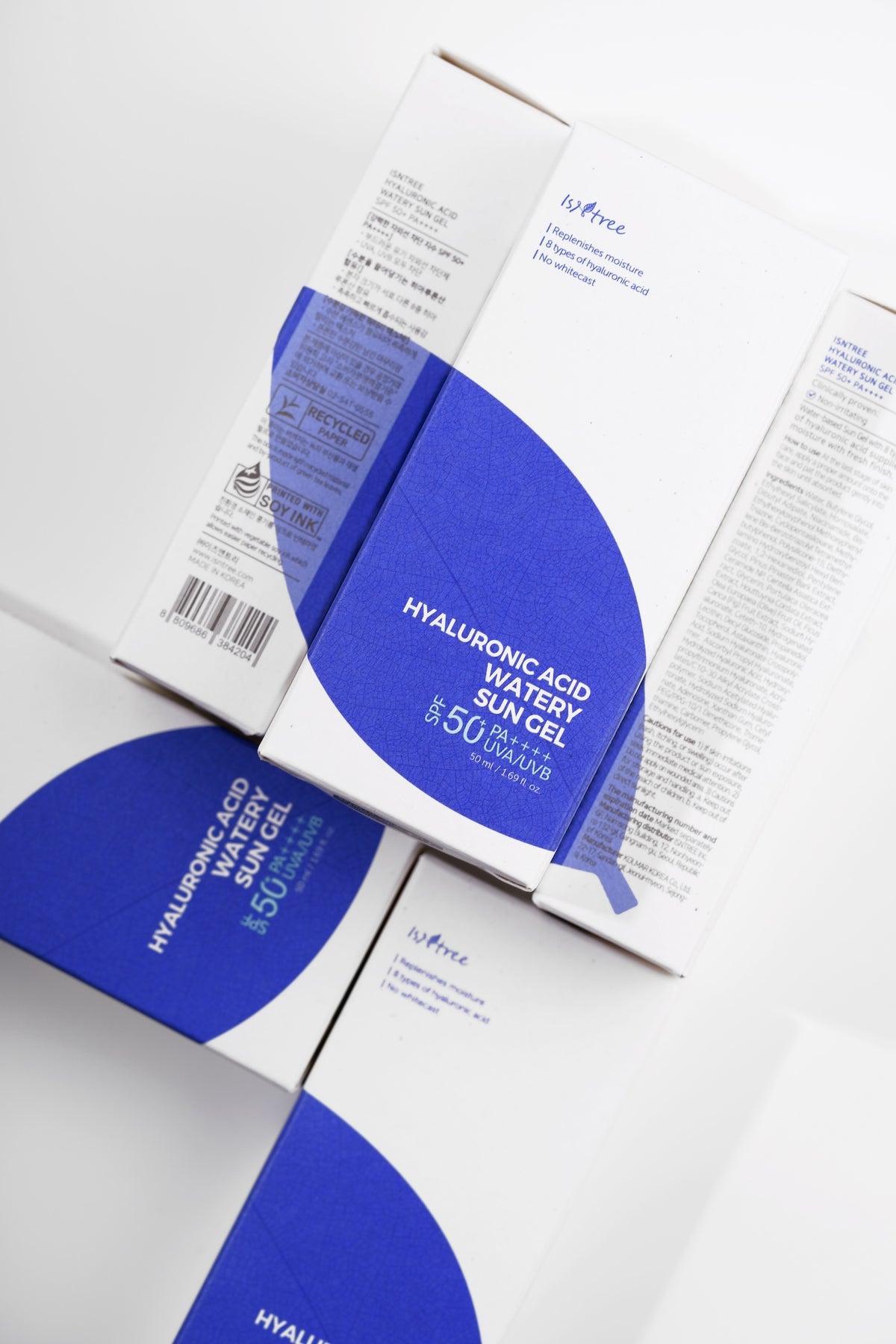 Isntree Hyaluronic Acid Watery Sun Gel SPF50+ PA++++ — Protector solar 50 ml