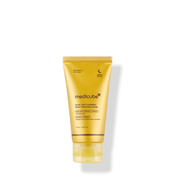 Medicube Kojic Acid Turmeric Night Wrapping — Mascarilla Facial 75 ml