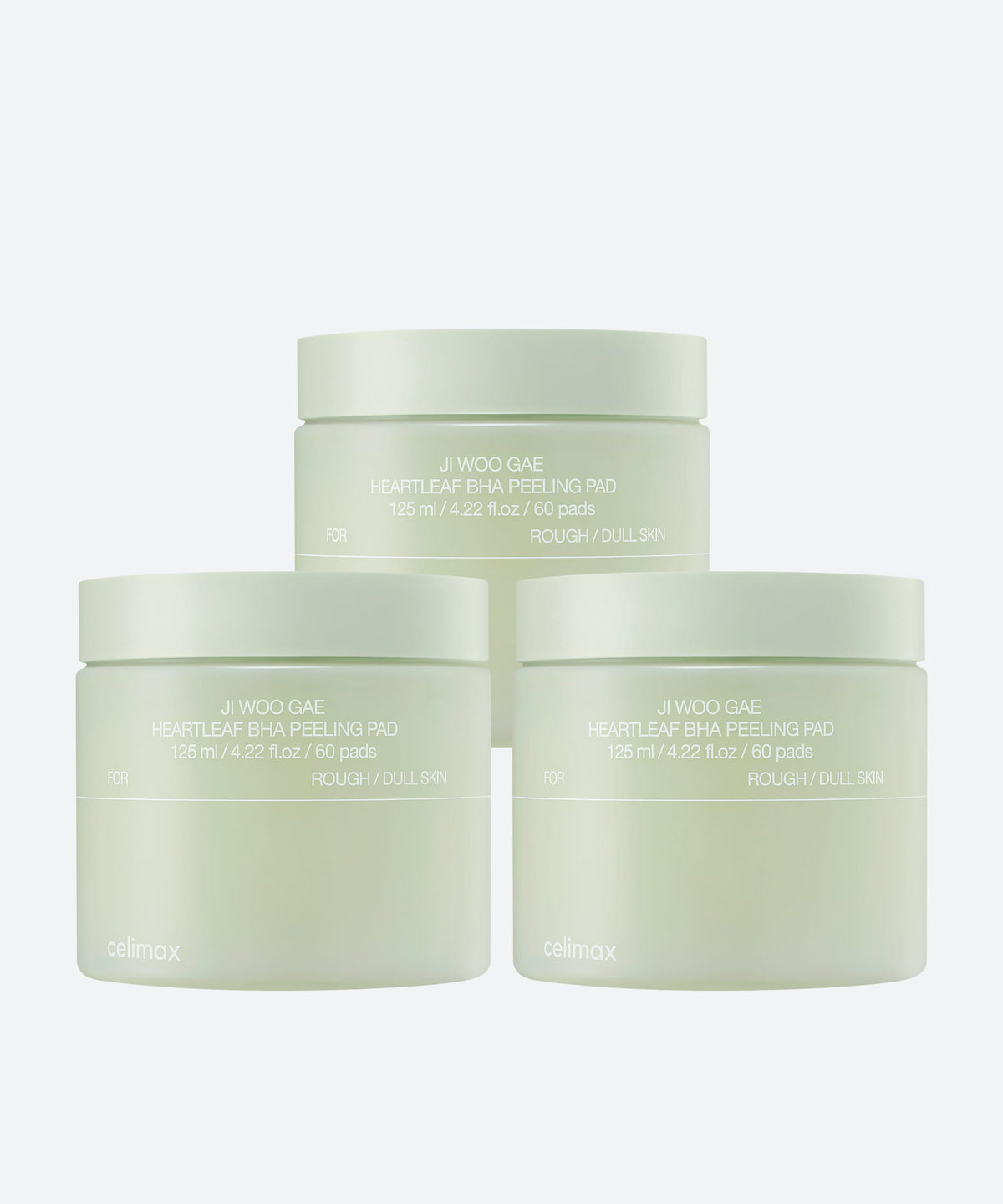 Celimax Ji Woo Gae Heartleaf BHA Peeling, Discos Faciales 60 un