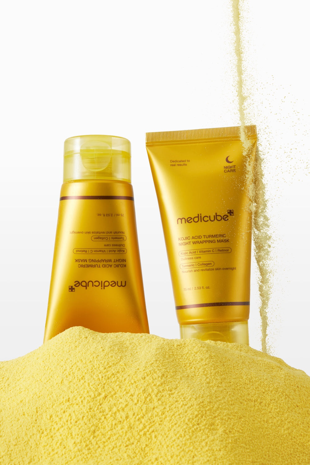 Medicube Kojic Acid Turmeric Night Wrapping — Mascarilla Facial 75 ml