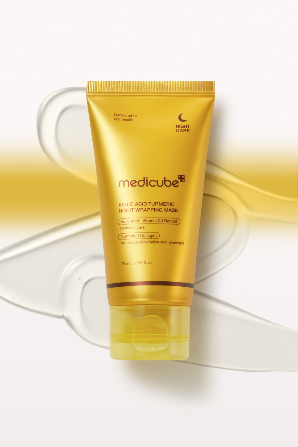 Medicube Kojic Acid Turmeric Night Wrapping — Mascarilla Facial 75 ml