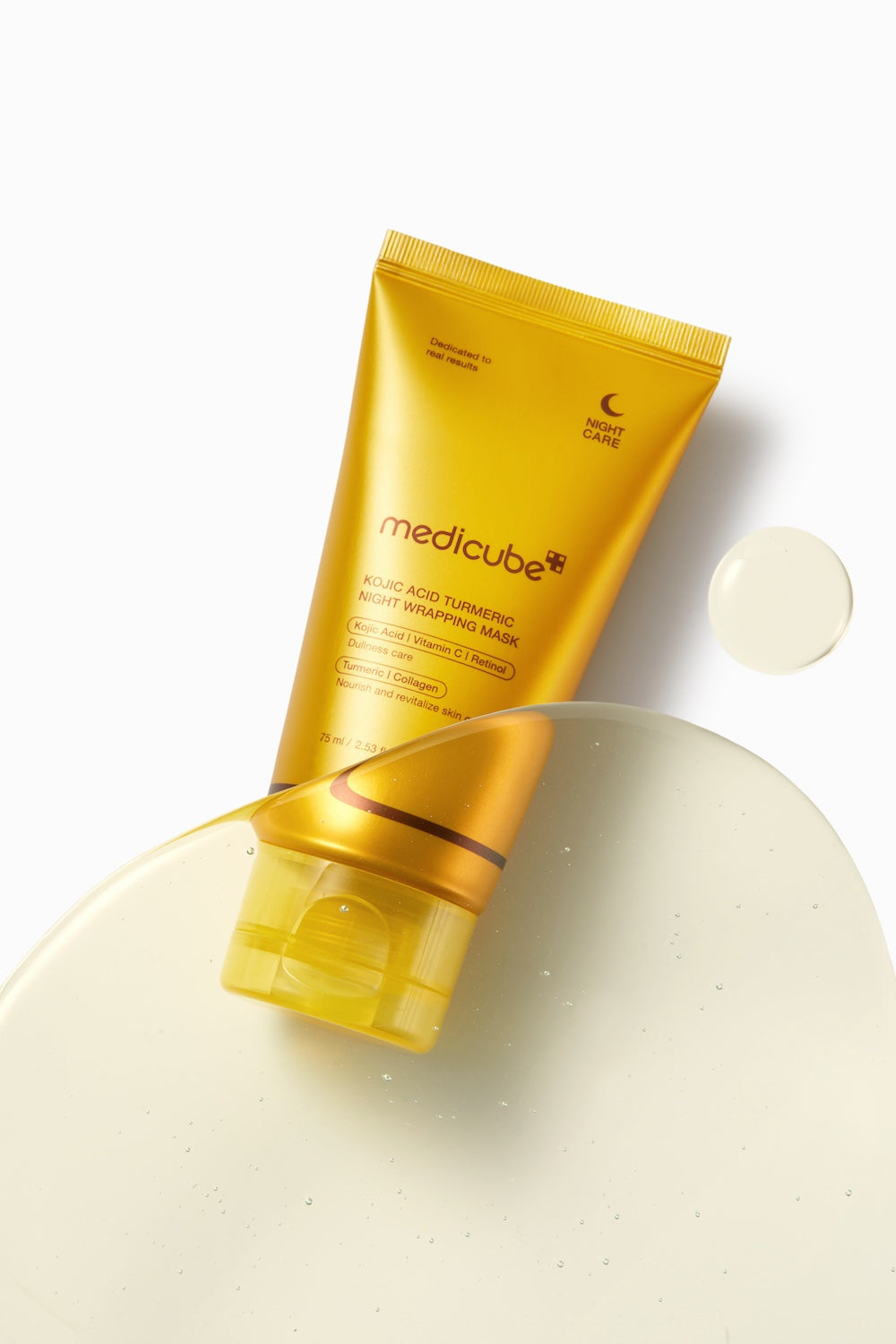 Medicube Kojic Acid Turmeric Night Wrapping — Mascarilla Facial 75 ml