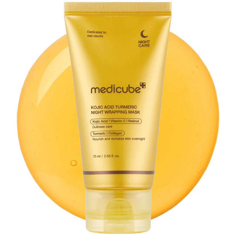 Medicube Kojic Acid Turmeric Night Wrapping — Mascarilla Facial 75 ml