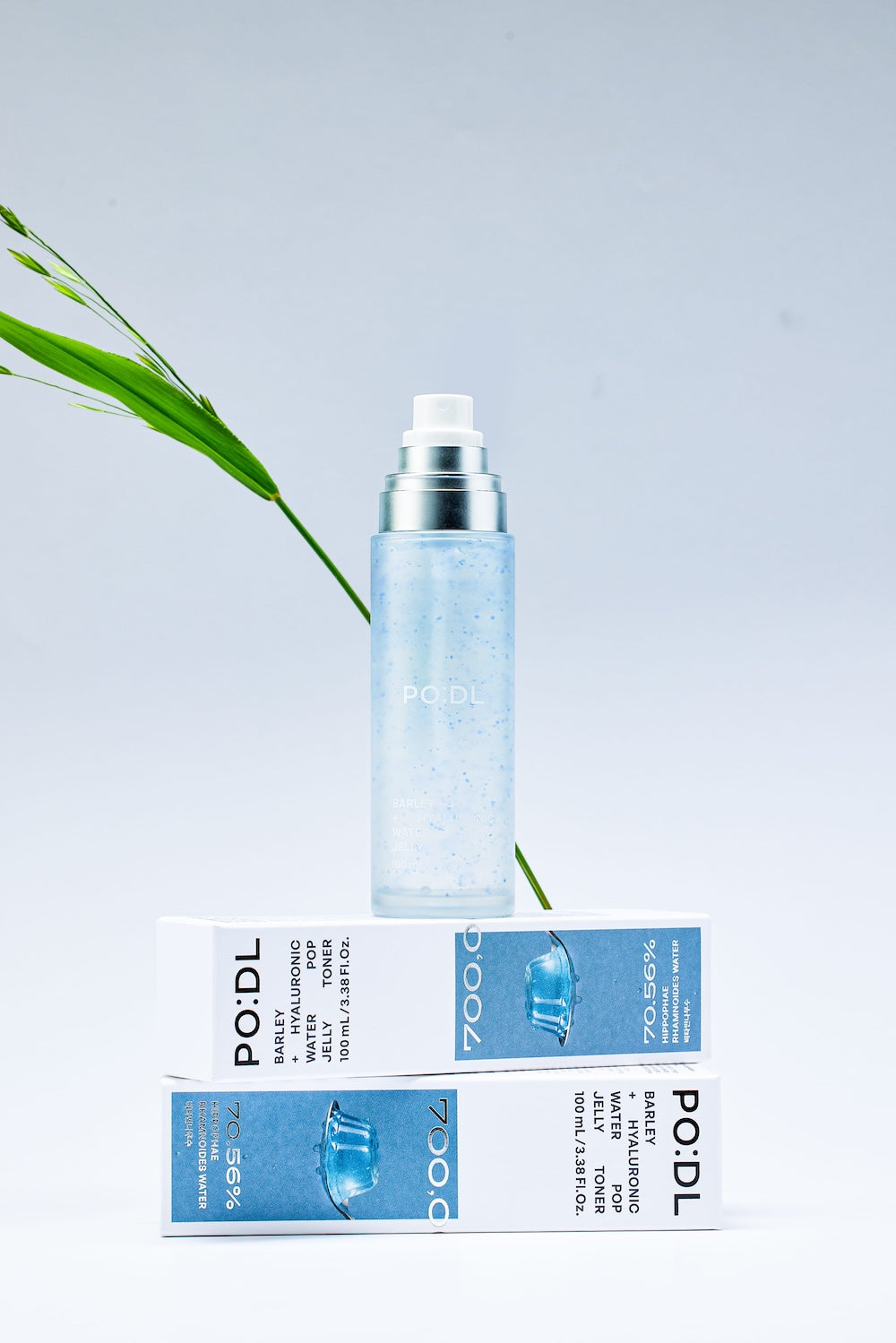 PO:DL Barley Hyaluronic WaterPop Jelly, Tónico facial 100 ml
