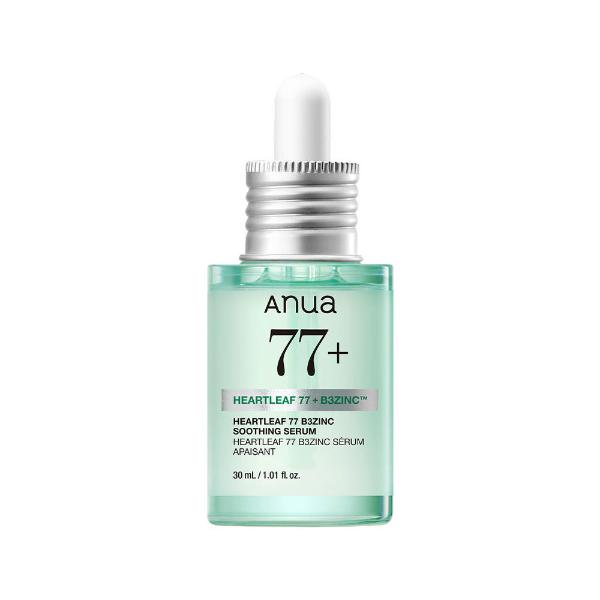 Anua Heartleaf 77% Niacinamida + Zinc, Sérum calmante 30 ml