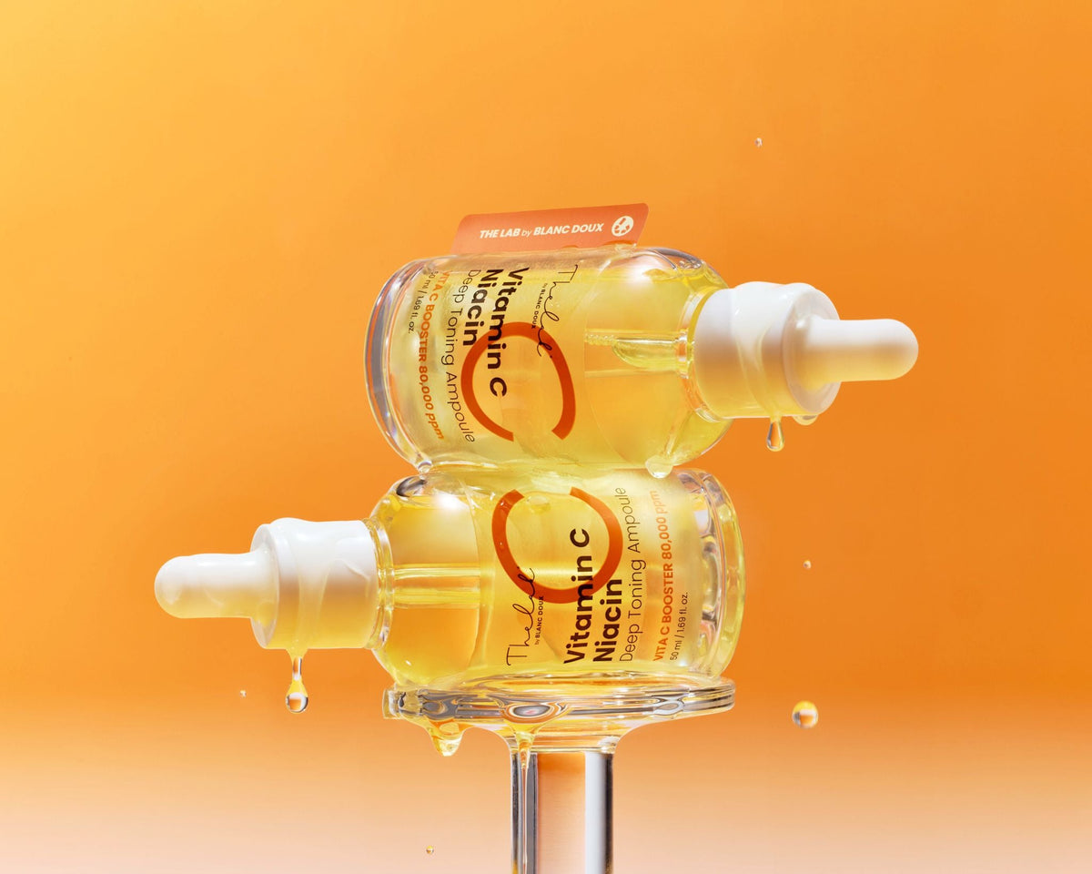 The Lab by Blanc Doux Vitamina C + Niacinamida, Ampolla facial 50 ml