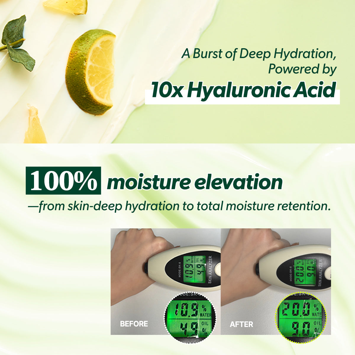 Omitted Fresh Lime, Hidratante facial 80 ml