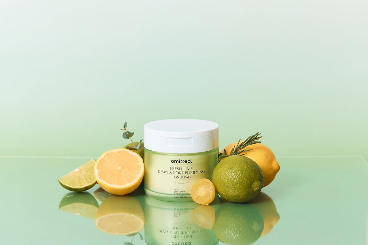 Omitted Fresh Lime, Discos tónicos faciales, 70 unidades