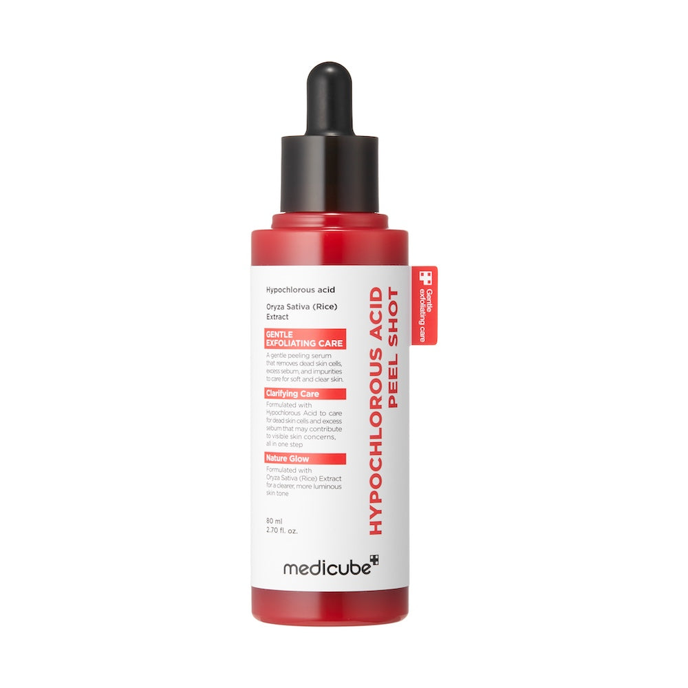 Medicube Hypochlorous Acid Peel Shot, Exfoliante Facial 80 ml