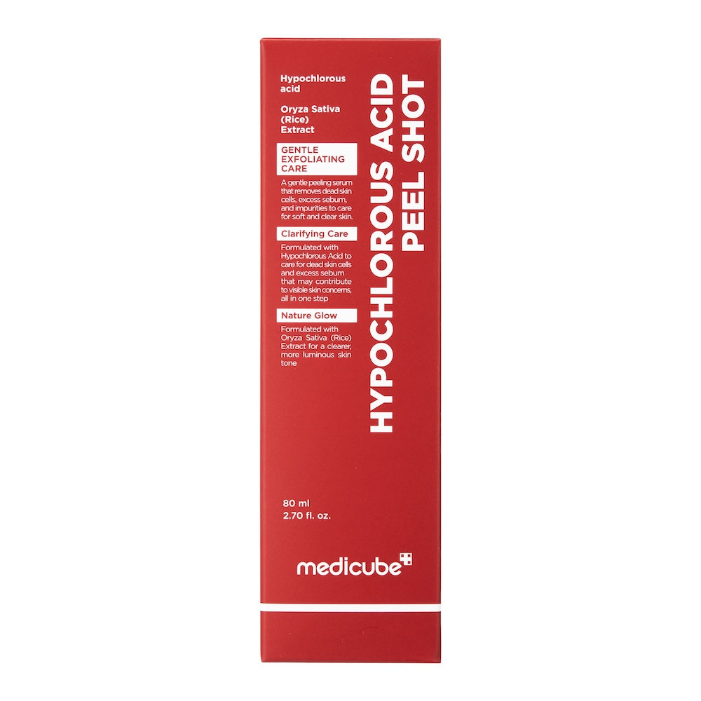 Medicube Hypochlorous Acid Peel Shot, Exfoliante Facial 80 ml