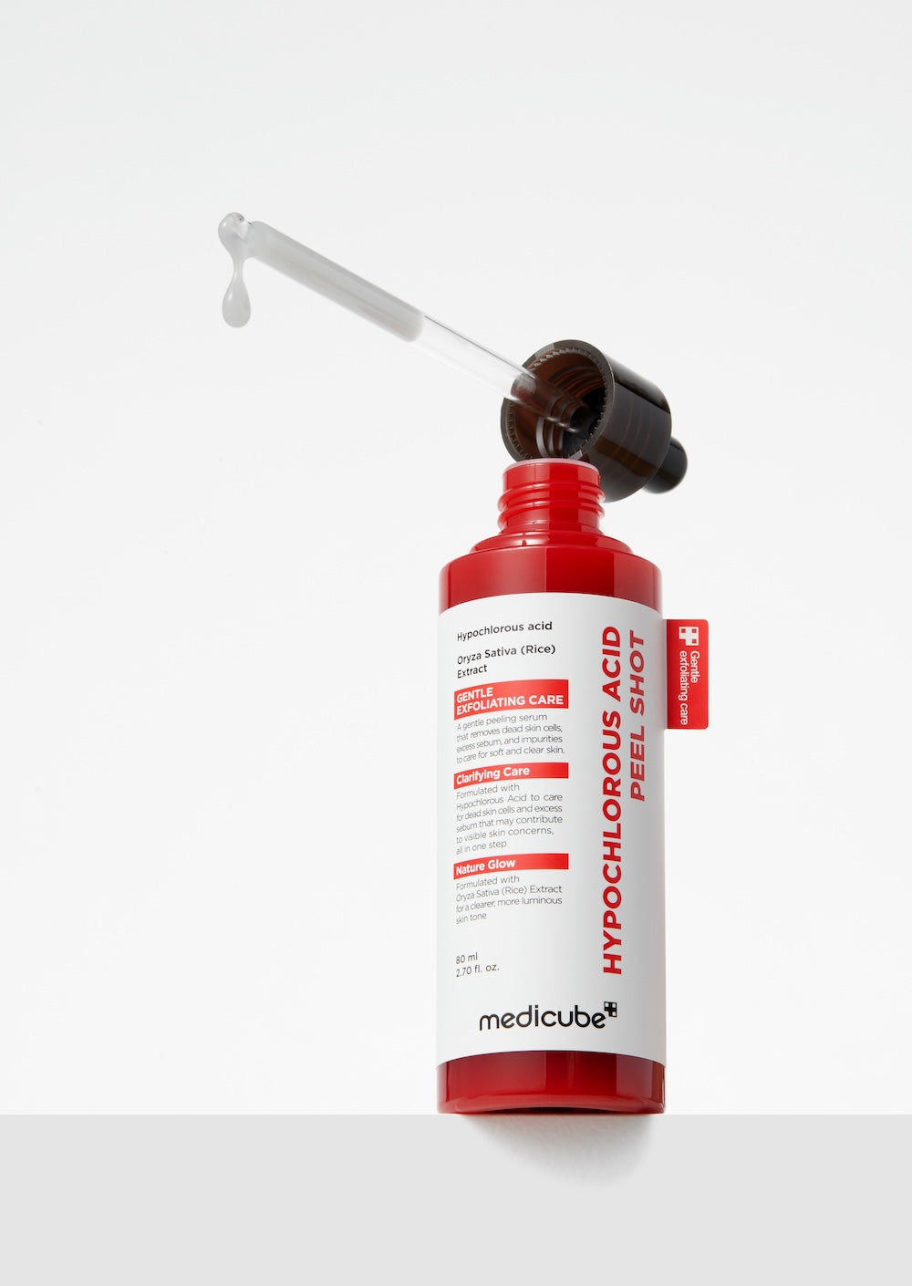 Medicube Hypochlorous Acid Peel Shot, Exfoliante Facial 80 ml