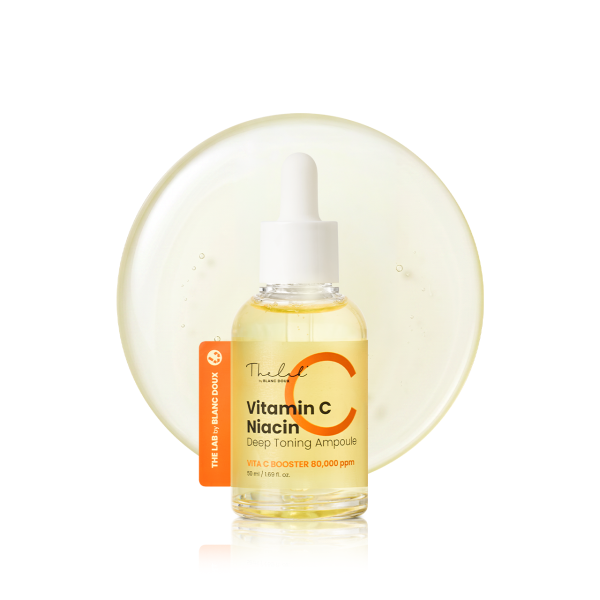The Lab by Blanc Doux Vitamina C + Niacinamida, Ampolla facial 50 ml