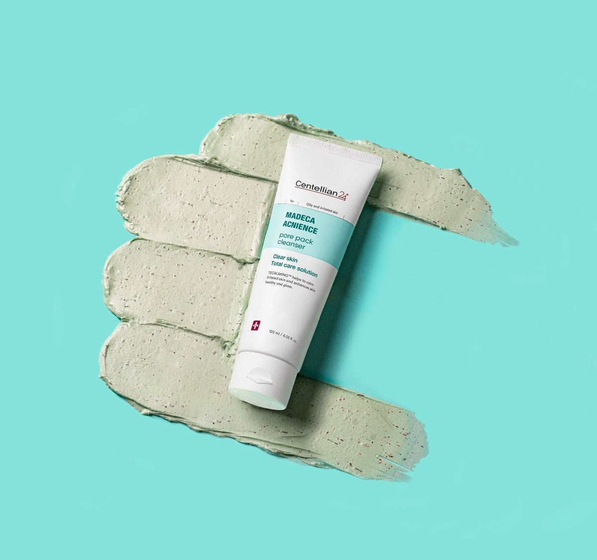 Centellian24 Madeca Acnience Pore Pack Cleanser — Gel limpiador facial 120 ml — foto oficial de la marca