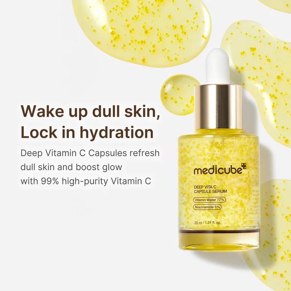Medicube Deep Vita C Capsule Serum — Sérum facial 30 ml