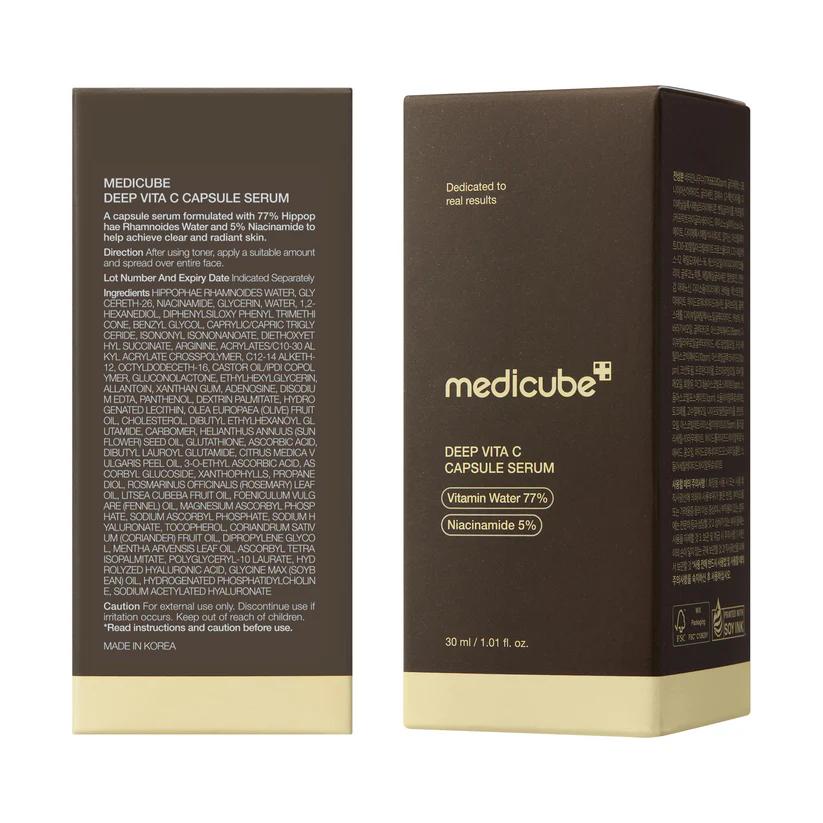 Medicube Deep Vita C Capsule Serum — Sérum facial 30 ml