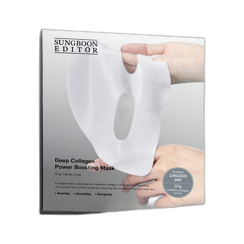 Sungboon Editor Deep Collagen Power Boosting Mask — Mascarilla facial 4 x 37 g